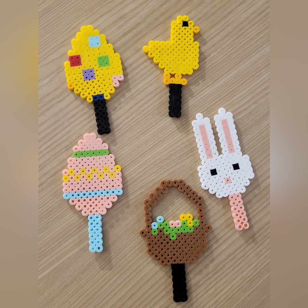 Easter Perler Bead Set of 4